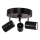 ByRydens - Spot CORRECT 3xGU10/7W/230V zwart diameter 20 cm