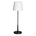 ByRydens - Tafellamp LUMI 1xE27/8W/230V wit/zwart 68,5 cm