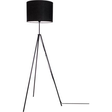 ByRydens - Vloerlamp RINA 1xE27/5W/230V zwart