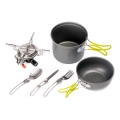 Camping gasfornuis met accessoires