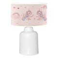 CANDY kinderlamp 1xE27/40W/230V roze/wit