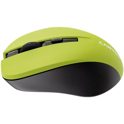 Canyon - Draadloze muis 800/1000/1200 DPI 2xAAA geel