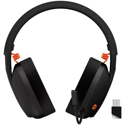 Canyon - Draadloze koptelefoon met microfoon 400 mAh zwart