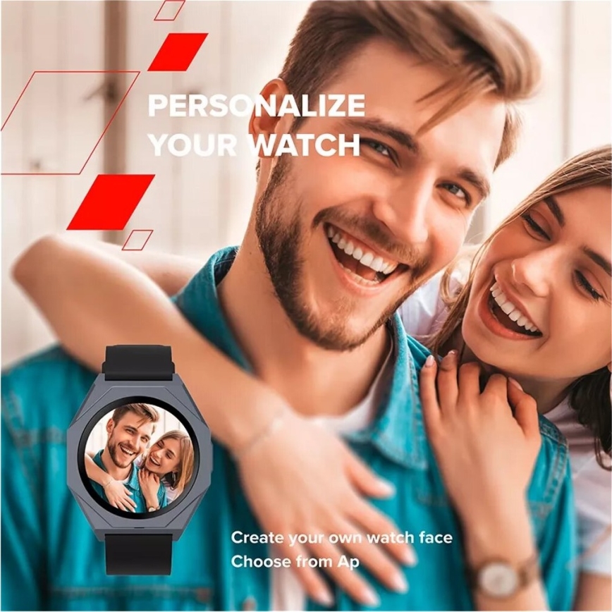 Canyon - Smart horloge OTTO IP68 zwart