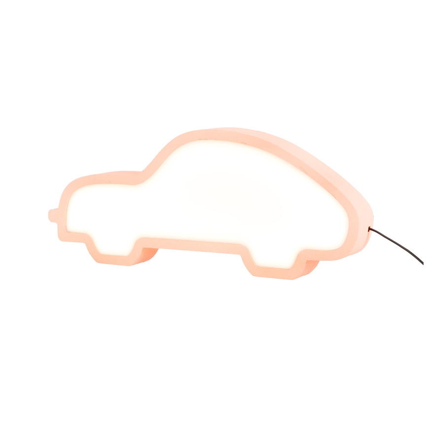 CAR LED Tafellamp voor Kinderen LED/11W/230V Roze