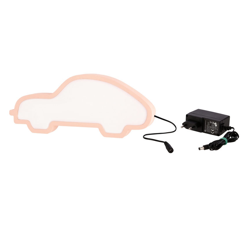 CAR LED Tafellamp voor Kinderen LED/11W/230V Roze