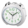 Casio - Wekker 1xLR14 wit/glanzend chroom