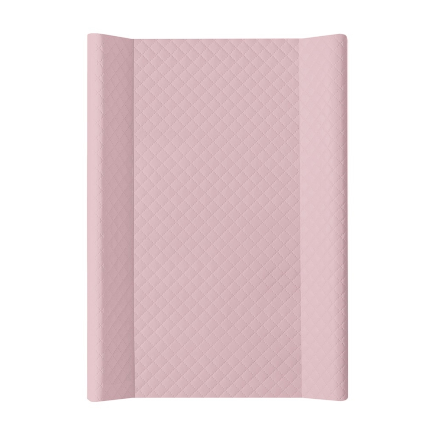 CebaBaby - Aankleedkussen met vast bord tweezijdig  COMFORT 50x70 cm roze