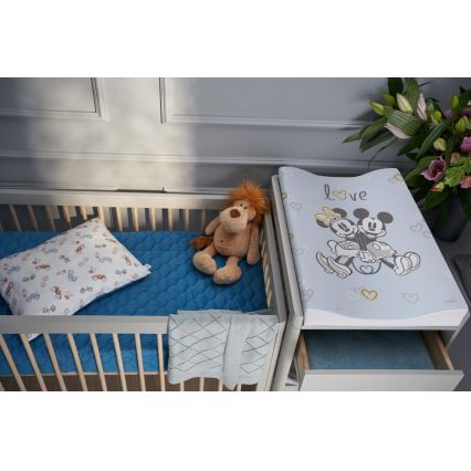 CebaBaby - Aankleedkussen Tweezijdig COSY DISNEY 50x70 cm blauw