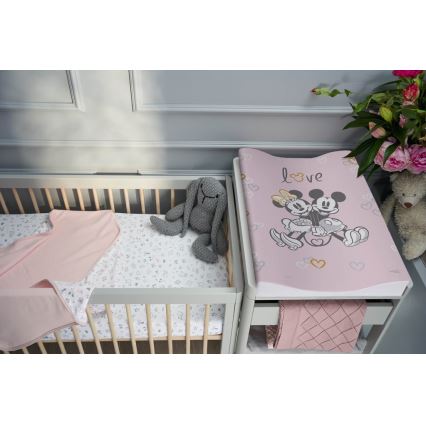 CebaBaby - Aankleedkussen Tweezijdig COSY DISNEY 50x70 cm roze