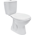 Cersanit K08-029 - Staand toilet met toiletzitting PRESIDENT keramiek/wit