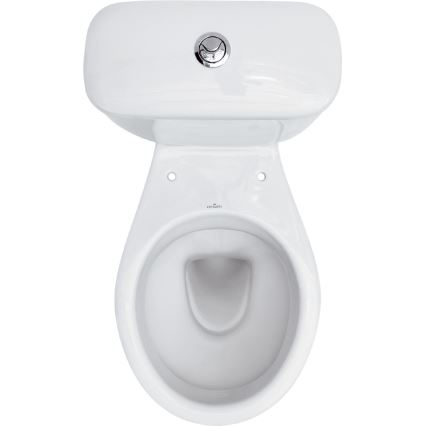 Cersanit K08-029 - Staande toilet met toiletzitting PRESIDENT keramiek/wit