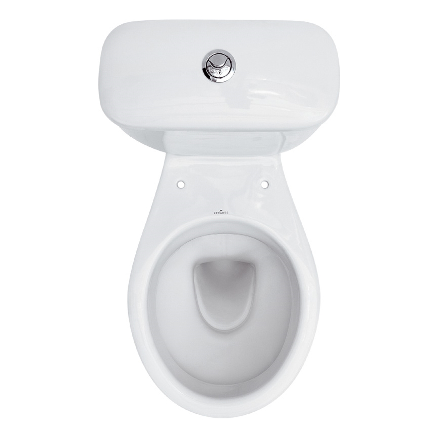 Cersanit K08-029 - Staande toilet met toiletzitting PRESIDENT keramiek/wit