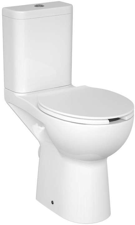 Cersanit K11-0221 - Barrièrevrij staand toilet ETIUDA keramiek/wit