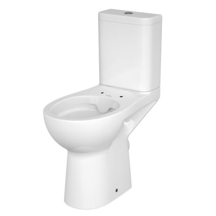 Cersanit K11-0221 - Barrièrevrij staand toilet ETIUDA keramiek/wit