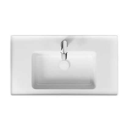 Cersanit K114-017 - Inbouwwastafel CREA 44,5x80,5 cm keramiek/glanzend wit
