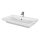 Cersanit K116-013-ECO - Wastafel MODUO 45x80 cm, keramiek, glanzend wit, geschikt voor montage op werkblad of aan de wand