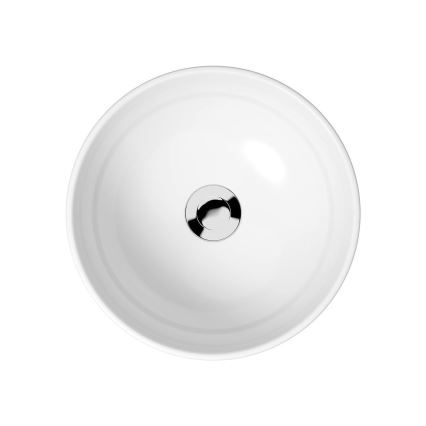 Cersanit K116-047-ECO - Opzetwastafel MODUO Ø 35 cm keramiek/hoogglans wit