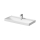 Cersanit K120-011 - Inbouwwastafel LARGA 46x100 cm keramiek/glanzend wit