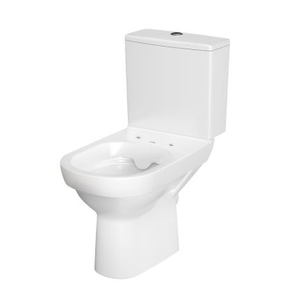 Cersanit K35-035 - Staand toilet met zitting CITY keramiek/wit