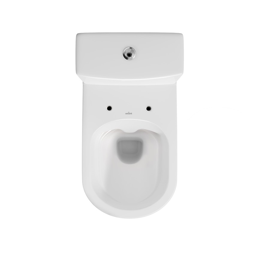 Cersanit K35-037 - Staande toilet met toiletzitting CITY keramiek/wit