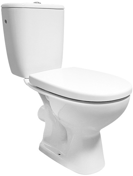 Cersanit K667-052 - Staande toilet met toiletzitting ARTECO keramiek/wit