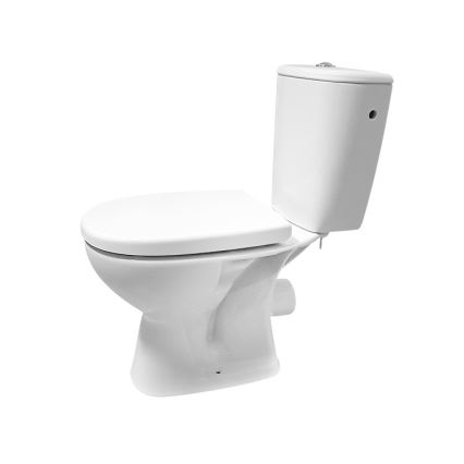 Cersanit K667-052 - Staande toilet met toiletzitting ARTECO keramiek/wit