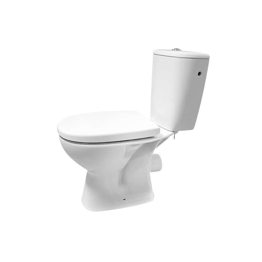 Cersanit K667-052 - Staande toilet met toiletzitting ARTECO keramiek/wit