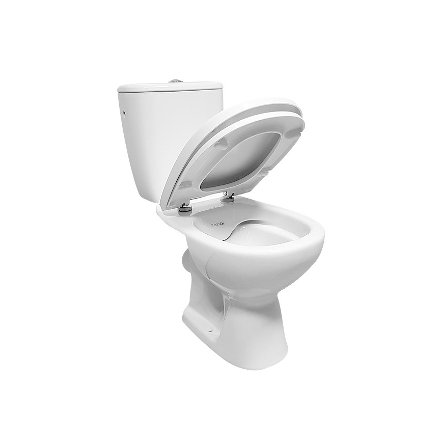 Cersanit K667-052 - Staande toilet met toiletzitting ARTECO keramiek/wit