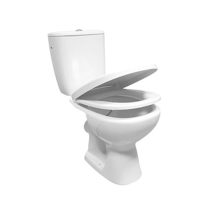 Cersanit K667-052 - Staande toilet met toiletzitting ARTECO keramiek/wit
