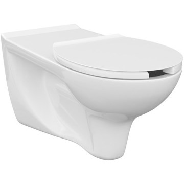 Cersanit K670-002 - Barrièrevrij hangend toilet ETIUDA keramiek/wit