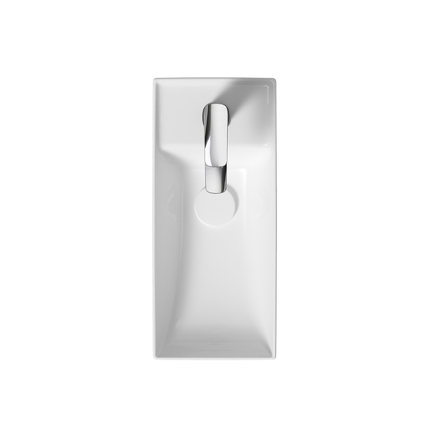 Cersanit K677-005 - Aanrecht wastafel LARGA 22x50 cm keramiek/glanzend wit