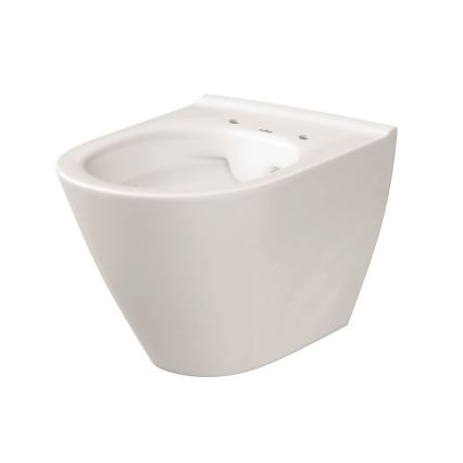 Cersanit K701-104 - Hangend toilet met zitting CITY OVAL keramiek/wit