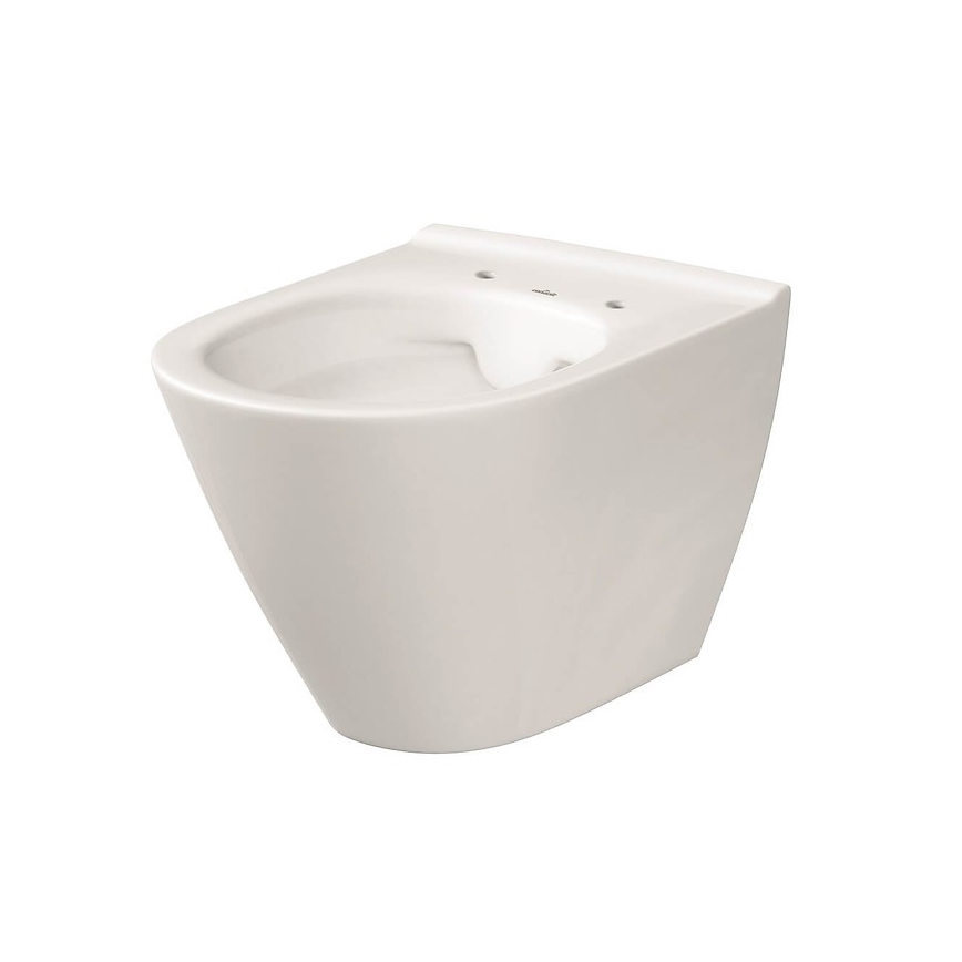 Cersanit K701-104 - Hangend toilet met zitting CITY OVAL keramiek/wit