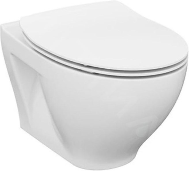 Cersanit K701-147 - Hangend toilet met toiletbril SAVIO keramiek/wit