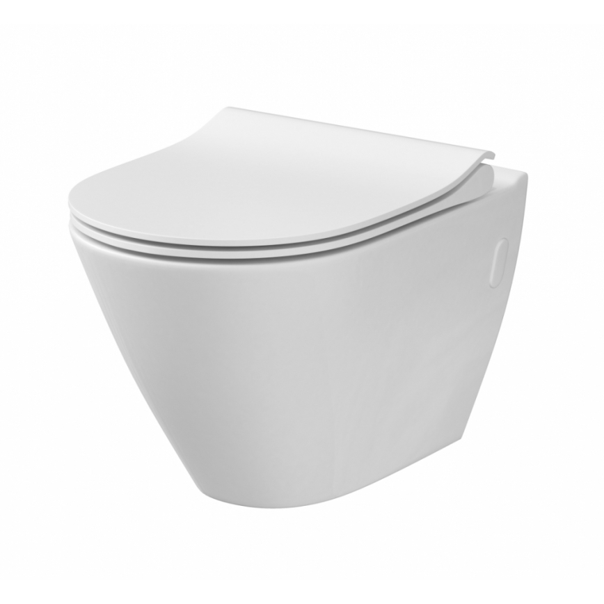 Cersanit K98-0146 - Toiletzitting CITY OVAL SoftClose wit