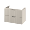 Cersanit S1015-003 - Hangend badmeubel onder de wastafel TIRSO 80x55x45 cm beige