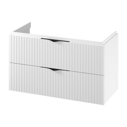 Cersanit S1015-014  - Hangend badmeubel onder wastafel TIRSO 100x55x45 cm wit