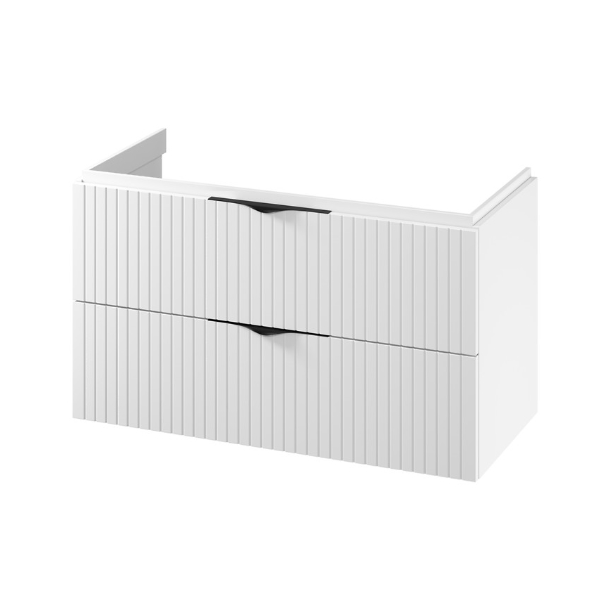 Cersanit S1015-014  - Hangend badmeubel onder wastafel TIRSO 100x55x45 cm wit