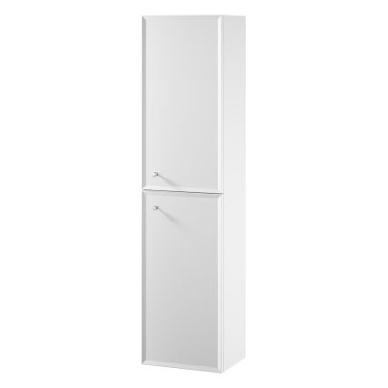 Cersanit S1021-010 - Wandgemonteerde badkamerkast MILLE 40x160x30 cm mat wit