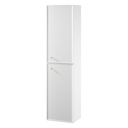 Cersanit S1021-010 - Wandgemonteerde badkamerkast MILLE 40x160x30 cm mat wit