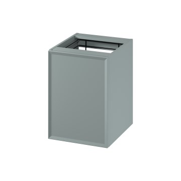 Cersanit S1022-010 - Hangende badkamerkast met wasmand MILLE 40x45 cm mintgroen