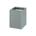 Cersanit S1022-010 - Hangende badkamerkast met wasmand MILLE 40x55x45 cm mintgroen