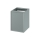 Cersanit S1022-010 - Hangende badkamerkast met wasmand MILLE 40x55x45 cm mintgroen