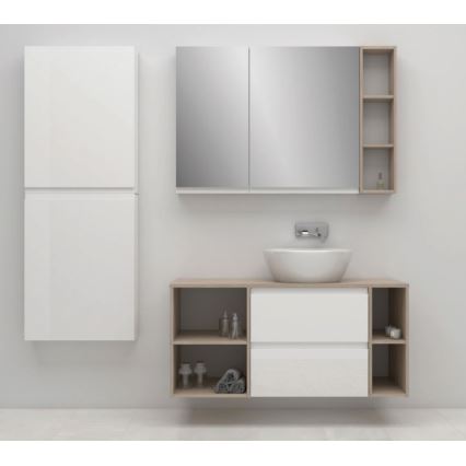 Cersanit S590-030 - Badkamerspiegelkast MODUO 80x40 cm