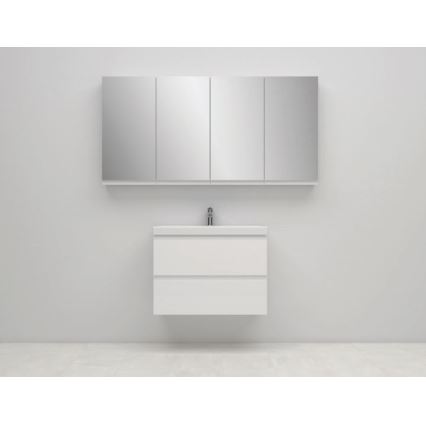 Cersanit S590-030 - Badkamerspiegelkast MODUO 80x40 cm