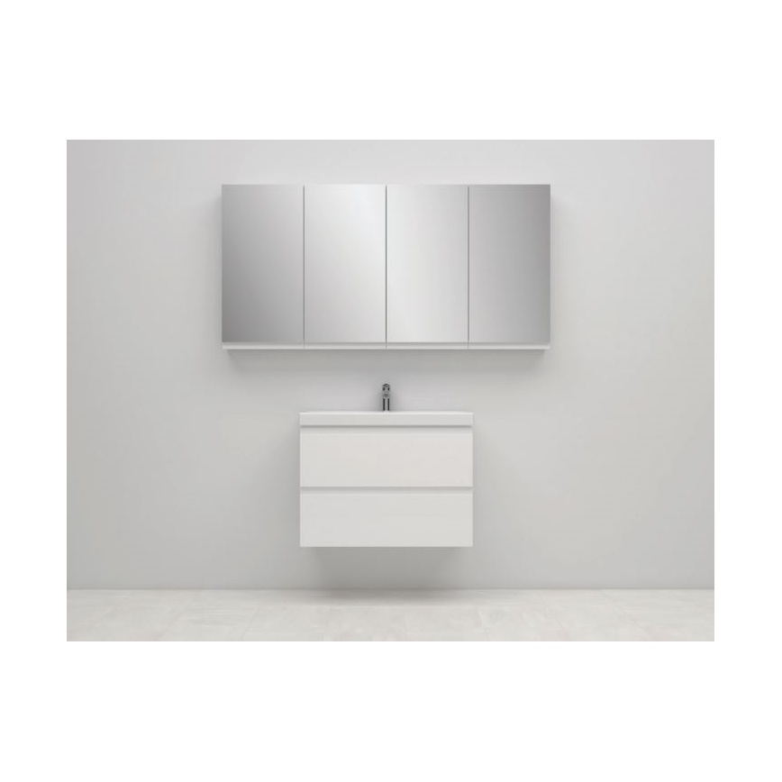 Cersanit S590-030 - Badkamerspiegelkast MODUO 80x40 cm
