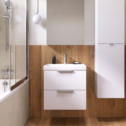 Cersanit S598-048-DSM - Hangende wastafelonderkast MALIKA 80x45 cm wit