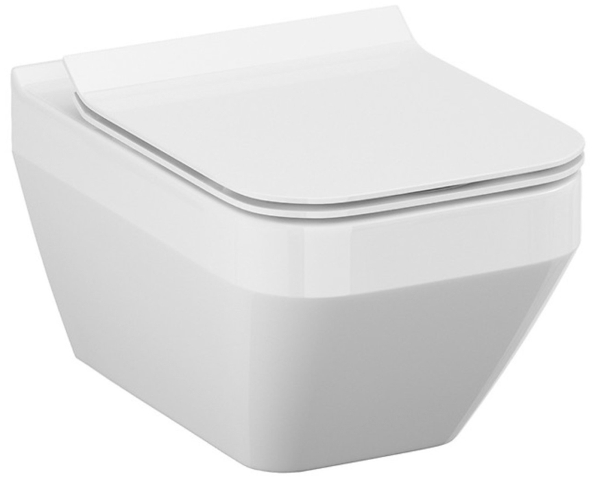 Cersanit S701-213-ECO - Hangend toilet CREA met zitting, keramiek/wit
