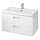 Cersanit S801-149-DSM - Hangend badkamermeubel met wastafel LARA 80x46x45 cm wit